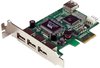 PCI Card Startech PEXUSB4DP