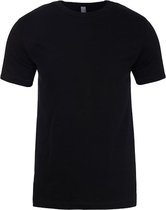 Men´s Crew Neck T-Shirt met korte mouwen Black - 3XL
