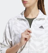 adidas Sportswear Tiro Suit Up Lifestyle Sportjack - Dames - Wit- M