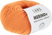 Lang Yarns Merino + nr. 459 Orange Neon