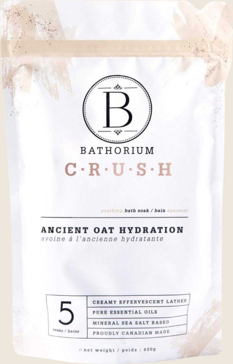 BATHORIUM - CRUSH BATH SOAK - ANCIENT OAT HYDRATION - 600