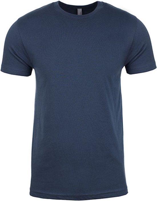 Men´s Crew Neck T-Shirt met korte mouwen Indigo - 4XL