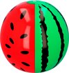 Boland - Opblaasbare watermeloen (35 cm) - Kinderen en volwassenen - Carnaval, Festival, Kinderfeestje, Tienerfeestje, Themafeest, Verjaardag, Vrijgezellenfeest -