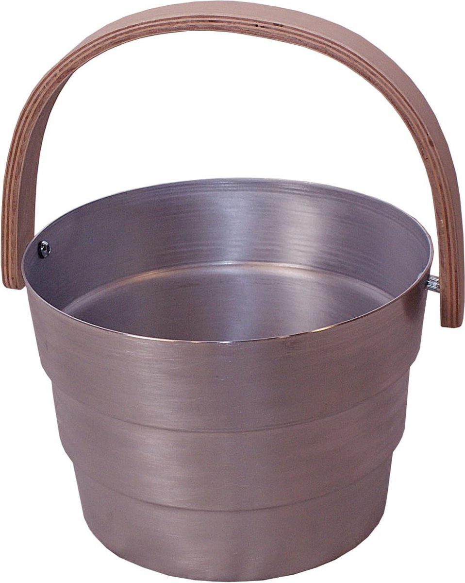 Aluminium design sauna emmer - 5 Liter