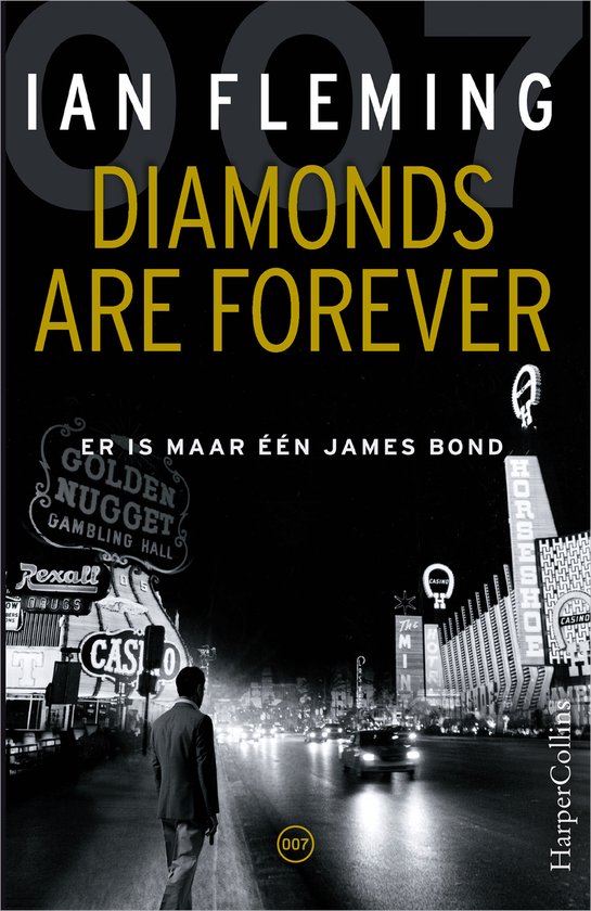 James Bond 4 - Diamonds Are Forever - cover