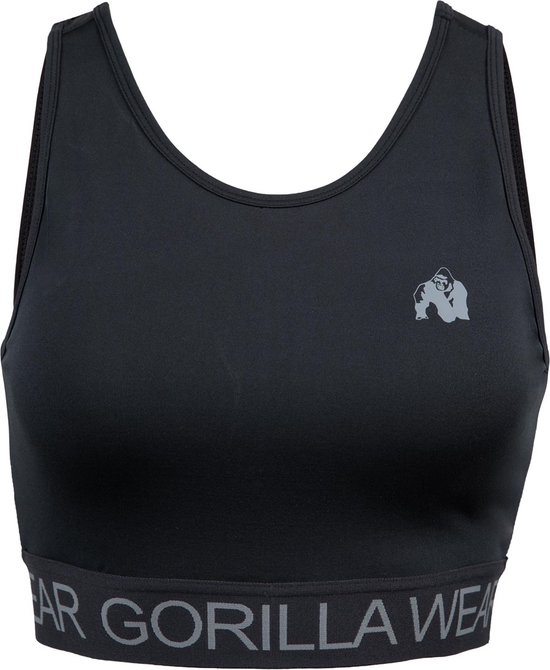 Gorilla Wear Osseo Crop Top - Zwart - M