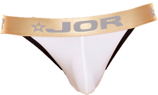 JOR Orion Jockstrap White - TAILLE L - Sous-vêtements Homme - Jockstrap pour Homme - Jock Homme