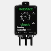 Thermostat de gradation Habistat Zwart 600 Watt