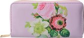 Juleeze Portemonnee 10x19 cm Roze Kunststof Rechthoek Bloemen