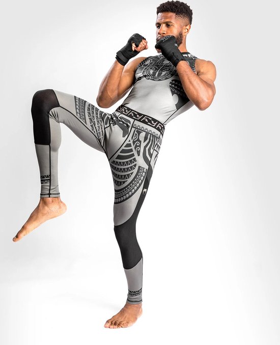 Venum Nakahi Spats - Legging -Compressiebroek- Grey - M