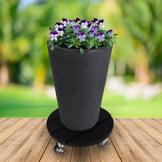 Plantentrolley - Wagner: draagvermogen 100 kg, HPL | VINK LISSE