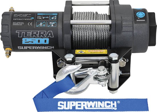 GOODWINCH TDS-9,5I LIER BRUGTYPE 4307 KG. 12 volt staalkabel - Advertentie 376243