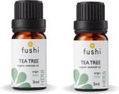 Fushi - Tea Tree Essential Oil, Organic - 5ml - 2 Pak