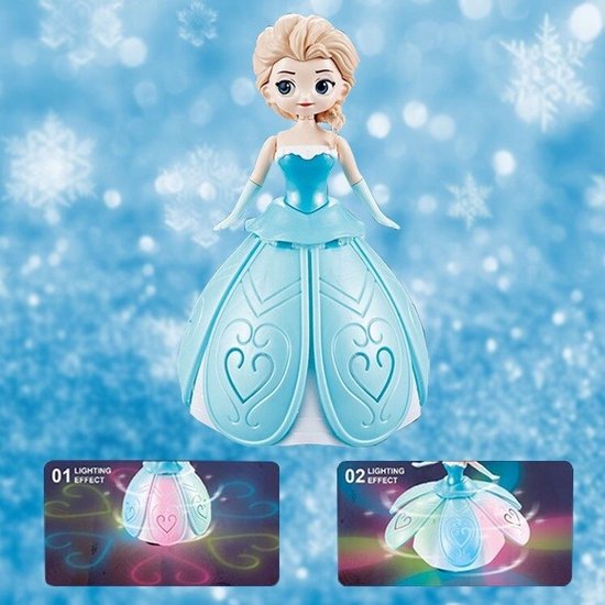 Princesse de glace | Poupée dansante et chantante | Son léger | Idée cadeau  pour les... | bol.com