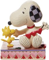 Peanuts by Jim Shore - Snoopy met hartjesslinger