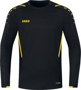 Jako Challenge Sweater Enfants - Zwart / Citroen | Taille: 116