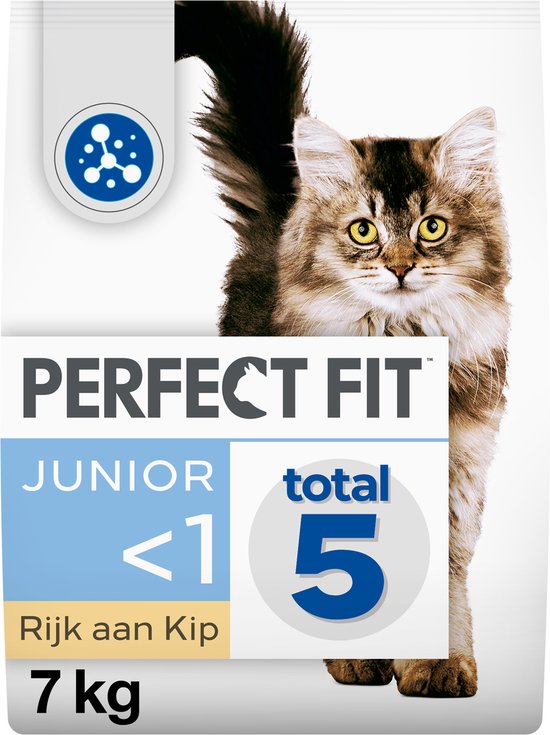 Perfect Fit Kattenbrokken - Junior - Kip - 7kg