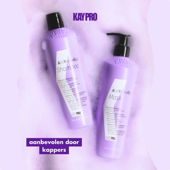 KayPro No Yellow Gigs Zilvershampoo 350ml – Silver Shampoo – Purple Shampoo - KayPro