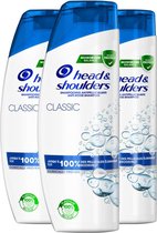 3x Head & Shoulders Classic Shampoo 285 ml