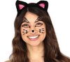 Halloween - Stick diamants décoration visage chat/chat noir - Maquillage Halloween/pierres de peinture visage