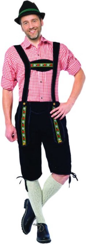 Verbetering bitter voor Oktoberfest Tiroler lederhosen verkleed kostuum - voor heren 50 | bol.com