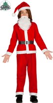 Kerst & Oud & Nieuw Kostuum | Jeugdige Kerstman Kind Kostuum | 5 - 6 jaar | Kerst | Verkleedkleding