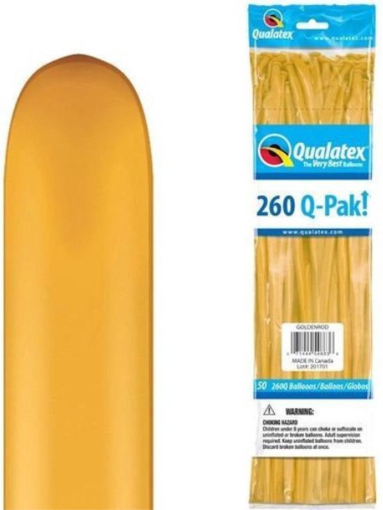 Qualatex - Q-Pak Goldenrod 260Q (50 stuks)