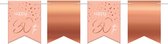 Bunting - 30 ans - Luxe - Rose, or rose - 6m