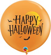 Qualatex - Megaballonnen Halloween 90 cm (2 stuks) - Halloween - Halloween Decoratie - Halloween Versiering - Halloween Ballonnen