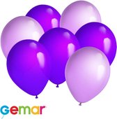 30 ballonnen Paars en Lavendel (Ook geschikt voor Helium)