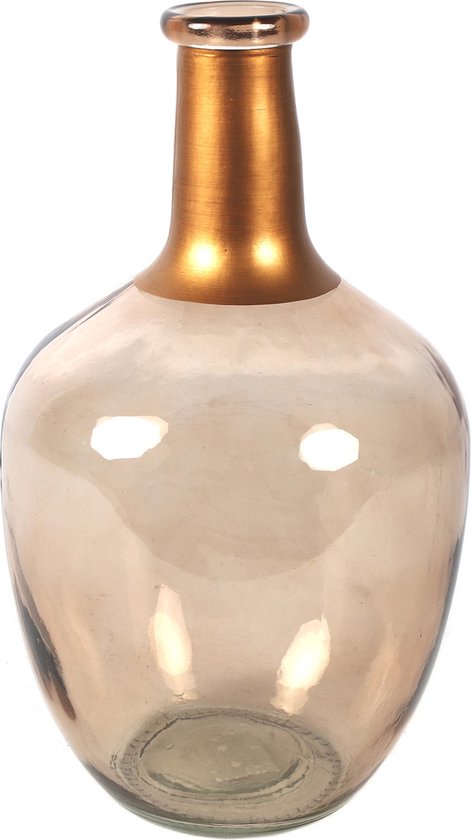 Countryfield Vase Babet 18 X 18 X 30 Cm Glas Beige/cuivre