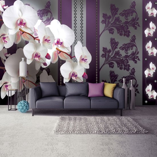 Violet Photomural, revêtement mural
