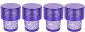 4 x HEPA filter voor Dyson V10 Sv12 stofzuiger Total Clean, Parquet, Motorhead, Animal wasbaar steelstofzuiger-Promessa-Solutions