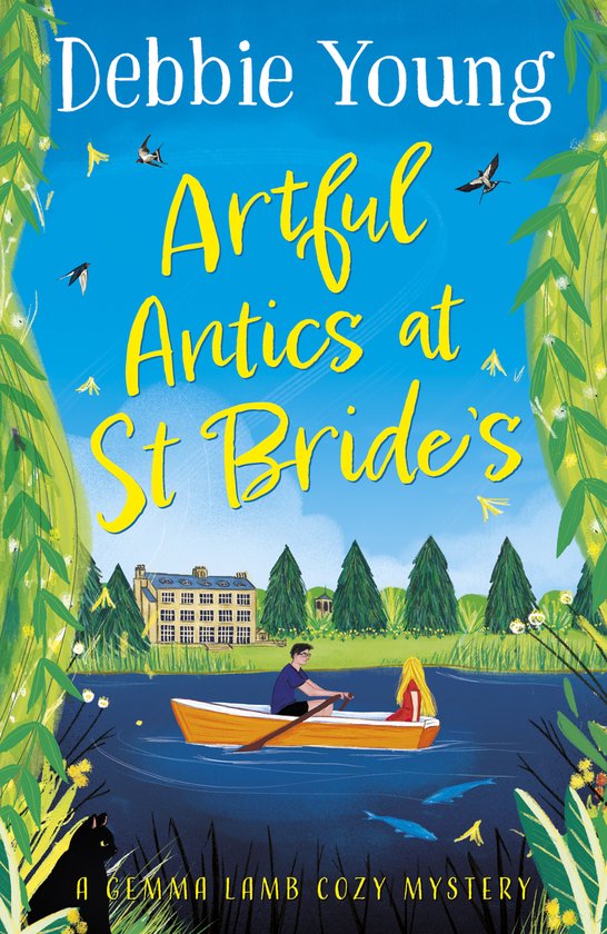A Gemma Lamb Cozy Mystery4- Artful Antics at St Bride's - cover