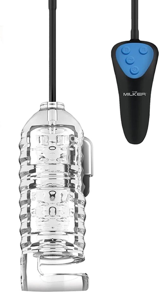 Goedkoopste XR Brands - LoveBotz AH017 - Milker TPE Masturbator - Clear