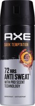 Bol.com Axe Deodorant Spray Anti Transpirant Dark Temptation 150 ml aanbieding