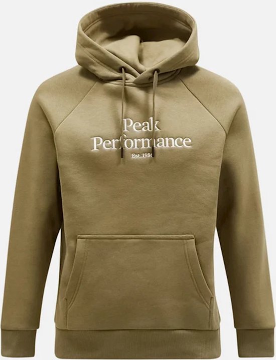 Peak Performance Original Hood Snap Green Dames - Maat M