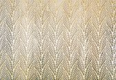 Fotobehang - Vlies Behang - Patroon van Bladeren - 312 x 219 cm