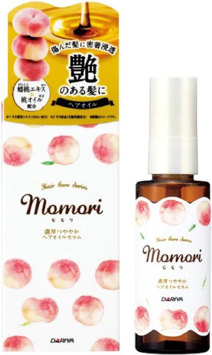 DARIYA - Momori Peach Glossy Hair Oil Serum 55ml