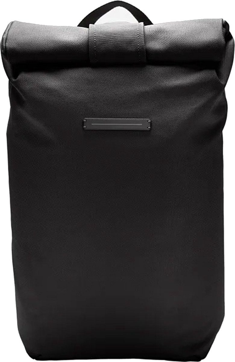 Horizn Studios Laptop rugzak Rugzak met laptopvak SoFo Rolltop Backpack 22L All Black Zwart
