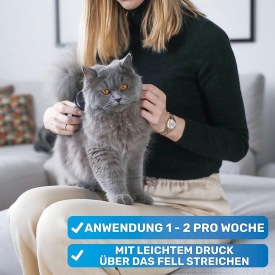 Honden katten zelfreinigende gladde borstel voor het afstoten
