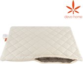 DevoHome Hennep Kussensloop - Hemp Pillowcase - 60x70 cm - Anti allergeen - Huidverzorging - Katoen en Hennep