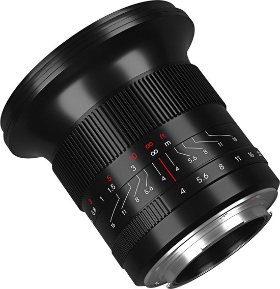 7 Artisans - Lens - 15mm F/4.0 voor L-vatting (Panasonic/Leica/Sigma), zwart