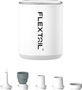 Pompe pour lit pneumatique Flextail Gear Tiny Pump X2 - Pompe pour lit pneumatique rechargeable - Lanterne 400LM - 3-en-1 - Wit