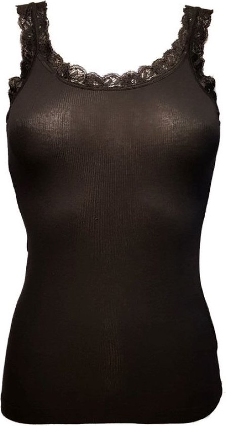 Chemise femme Toker Lace 211/1 deluxe | TAILLE L | modal | Noir