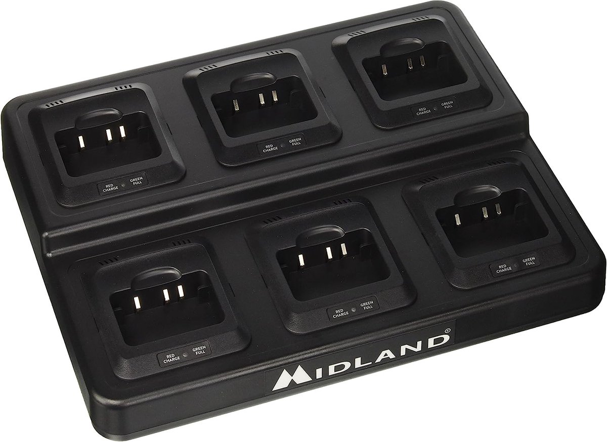 Midland Tafellader 6-fach Standlader für Midland G10 C1218