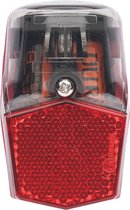AXA Run Compact - Fiets Achterlicht - LED Fietsverlichting op Batterij - Spatbord montage â€“ Rood