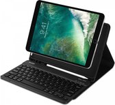 Buddi Zuna Hoes met Toetsenbord Geschikt voor Apple iPad 10.2 / Pro 10.5 | Beschermhoes | Bluetooth 5.0 | met Penhouder | Magnetisch Uitneembaar Keyboard | Book Case met Standaard | Zwart