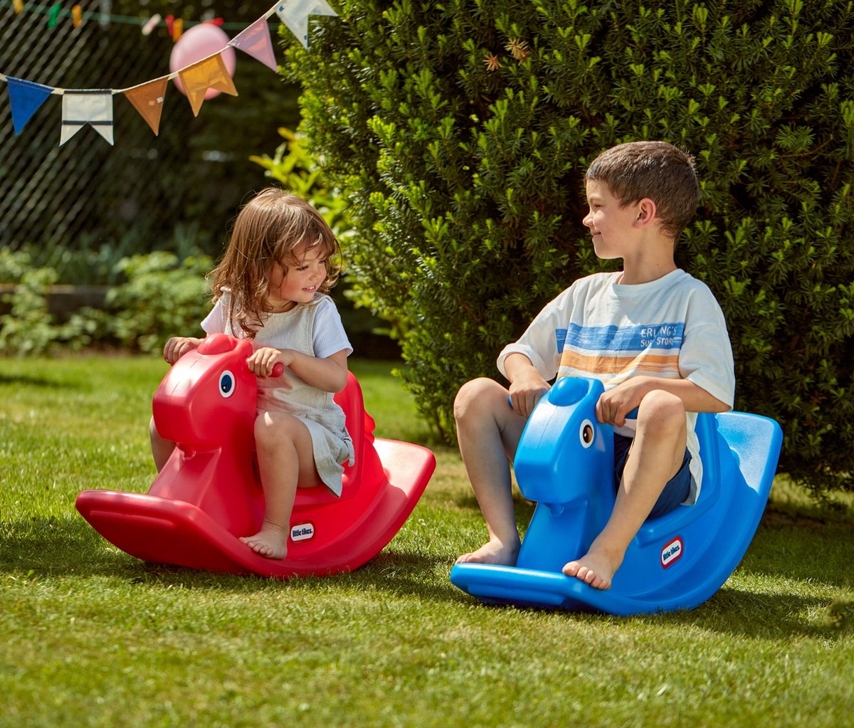 Little Tikes Hobbelpaard - Blauw — afbeelding 6