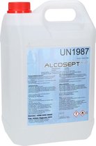 Denteck Alcosept UN1987 Oppervlakte desinfectie alcohol / toilet seat cleaner Toegestaan als middel ter bestrijding van bacteriën